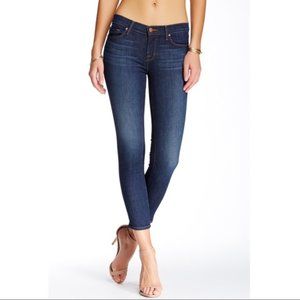 - J Brand Mid Rise Capri Jeans in Heartbreaker